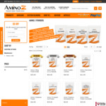 20% off Amino Z Supplements (eg. 10kg WPI $21.60/kg) @ Amino Z