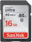 SanDisk Ultra SDHC 16GB Memory Card $12 @ Harvey Norman
