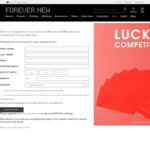 Win 1 of 8 $800 Gift Cards from Forever New