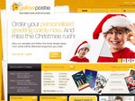 Yellow Postie - Personalised Christmas Cards $2.60 each delivered - normally $3.50 - $4.95