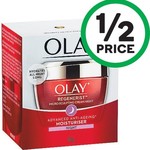 1/2 Price All Olay Skincare at Woolworths