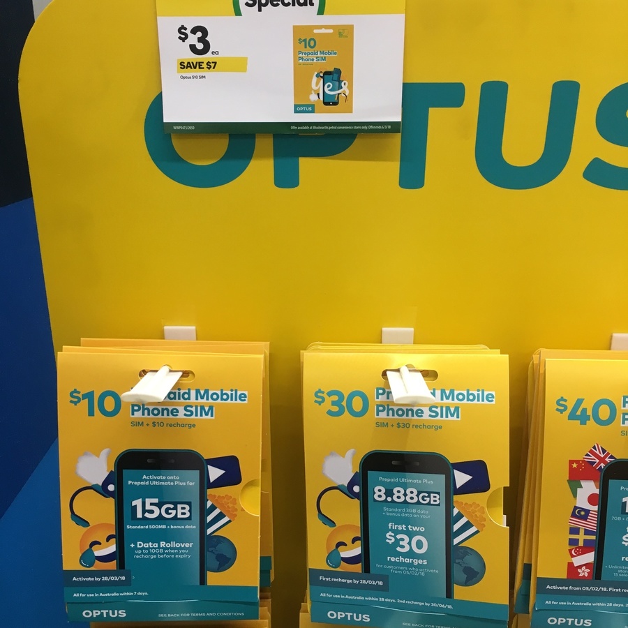 optus mobile travel pack