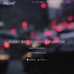 $10 off First ride with Muve Rideshare