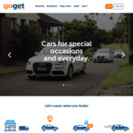 GoGet Car Share CBD Cars - 40% off Week Nights, 35% off Weekends