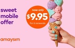 6x 28 Day amaysim Renewals 1GB Unlimited Plan $8.95 ($1.50 Per 28 Days) @ Groupon (New Customers Only)