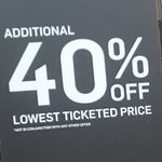 [QLD] Additional 40% off Lowest Ticketed Price: VaporMax $96, Jordans $48 @ NIKE Outlet, Harbour Town 