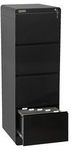Excalibre 4 Drawer Filing Cabinet Black or White $169 (Was $319) @ Officeworks
