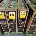 JVC TVs "up to 33% off" (40" $279, 55" $499, 50" $399, 58" $599) @ Big W