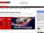 New Tix Released for SYDNEY. 50% off Walking with Dinosaurs. Was $84.90. Now $40. Weds 18 May