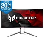 Acer Predator X34P 34" 120Hz 3440x1440 IPS Curved G-Sync Gaming Monitor $1084 Delivered @ Futu Online eBay