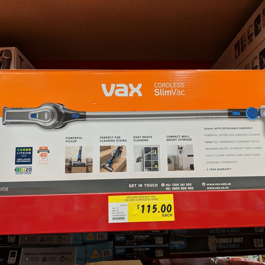 Vax 2025 vx58 bunnings