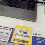[VIC] Macbook Pro 2018 (13", 256GB MR9Q2) With Touch Bar $2199 @ Officeworks (Preston)