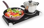 Cusimax Hot Plate, Cast-Iron Double Burner, Portable Electric Cooker Cooktop $29.69 Delivered @ Cusimax Amazon AU