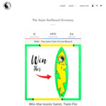Win a Twin Fin Surfboard from Town & Country Surf Designs