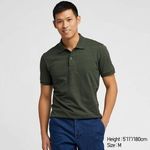 Men's Dry Pique Short Sleeve Polo Shirt $19.90 @ Uniqlo