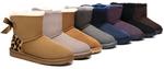 UGG Ladies Bailey Bow Mini Classic Sheepskin Boots $76 (Was $150) Delivered @ Ugg Express