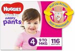 Huggies Ultra Dry Nappy Pants Size 4 and Size 6 $40 ($34 S&S with Prime) + Delivery (Free with Prime / $39 Spend) @ Amazon AU