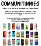 Communitinnies 24 Pack Craft Beer $79 & 1000 flybuys Points + Delivery @ Liquorland