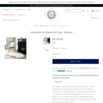Australian Made Merino Sheepskin Rug $64.90 (RRP $165) Delivered @ Ugg Australia