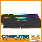 Crucial Ballistix RGB 32GB (2x16GB) DDR4 3200MHz CL16. Black. $191.20 Delivered @ Computer Alliance eBay