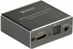 HDMI Audio Extractor & Optical SPDIF + 3.5mm Audio  $26.99 + Shipping ($0 with Prime/ $39 Spend) @ Tendak Amazom AU