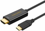 6ft USB C to HDMI Adapter Cable $17.99 + Delivery ($0 with Prime/ $39 Spend) @ CableCreation via Amazon AU