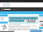 Buy 4 Pairs of Cufflinks- Get One Free