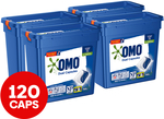 OMO Active Dual Capsules 4x 30 Caps Tubs (120 Caps Total) $13.20 + Delivery @ Home General via Catch