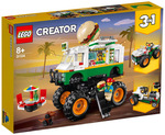 LEGO Creator 3in1 Monster Burger Truck 31104 Building Kit $40 + $7.95 Delivery ($0 C&C/ $49 Order) @ Myer