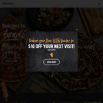 [NSW] Redeem Your Dine NSW Voucher and Get $10 off Your Next Visit @ Bondi Pizza