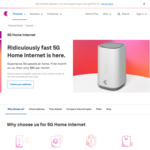 1 Month Free Telstra 5G Home Internet ($85 Per Month after) with 1TB Data Per Month (Select Areas Only) @ Telstra