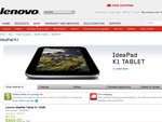 Lenovo IdeaPad K1 32GB - $299 with Coupon Code