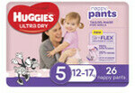 Huggies Ultra Dry Nappy Pants Size 4/5/6 $9 (Was $18) @ Coles