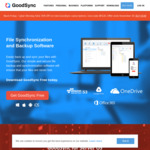 GoodSync - File Synchronization and Backup Software 35% off on New Subscriptions (e.g. Personal 1-Year 5-Device US$19.47)