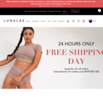 Free Shipping Australia Wide (and International with US$50 Order) @ Lunalae (Sustainable Polewear, Intimates & Accessories)