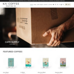 40% off All Coffee Beans: 500g $18 (Was $30), 1kg $30 (Was $50) + $8 Delivery ($5 with $30 Order) @ Kai Coffee