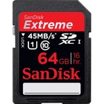 SanDisk 64GB Extreme HD Video 45MB/s Class 10 SDXC Card $99.80 + FREE SHIPPING (Only Today)+More