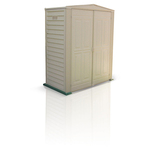 Yardmate 5' X 3' Vinyl Shed with Floor and Skylight $364.00 Save $120.00