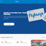 Collect up to 20x Flybuys Points Per $1 Spend at mycar Tyre & Auto @ Flybuys