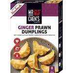 ½ Price Mr Chen’s Dumplings: Ginger Prawn 240g or Butter Chicken 300g $3.75 @ Woolworths