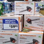 [NSW] Yard Force 51.5cc Chainsaw 18" $59.95 (was $169) in-Store @ Mitre 10 (Peakhurst)