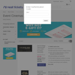 Event & Village Cinemas Unrestricted eVoucher $8.80, Gold Class Unrestricted $22 (Exp. 30/4) + 1.5% Fee @ Neat Ideas via Westpac