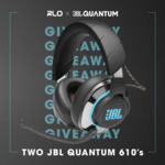 Win 1 of 2 JBL Quantum 610 Wireless Gaming Headsets from JBL Quantum