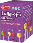Koochikoo Organic Lollipops Display Box 600g, 100-Pieces $0.65 + Delivery ($0 with Prime/ $39 Spend) @ Amazon AU