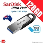 SanDisk 128GB Ultra Flair CZ73 150MB/s USB 3.0 Flash Drive $19.95 Delivered @ Shopping Square