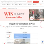 Win a Bugaboo Cameleon 3 Plus Pram Worth $1,299 from Huggies