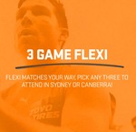 [NSW] 3 Game Flexi Family Pass (Includes Easter Show for 2 Adults & 4 Juniors) $220 @ GWS Giants via Ticketmaster