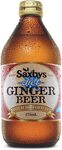 Saxbys Diet Ginger Beer 8x 375ml $6 (Min Qty 2) + Delivery ($0 with Prime/ $39 Spend) (Dispatched in 1-2 Months) @ Amazon AU