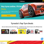 Buy 4 Tyres and Get 15% off ($0 Delivery to Selected Areas, Excl. Fitting) @ Tyroola