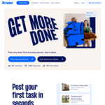 $20 off $150+ Spend on Tasks @ Airtasker (New Customers)